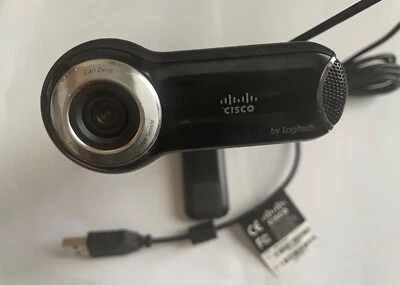 Cisco CUVA-V3 VT Camera III Logitech QuickCam Pro 9000 Webcam - Image 1 of 4