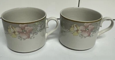 Tazas de té planas vintage Studio Nova Exquisite Windmere gris KC902 (2) Foto 1 de 4