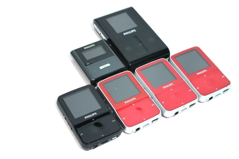Лот из 6 медиаплееров Philips GoGear / только медиаплеер / не работает - Изображение 1 из 4