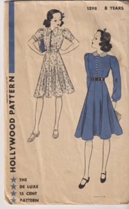 1398 HOLLYWOOD - DRESS - Girls Sz 8 - Picture 1 of 2