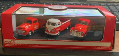 Coca-Cola MotorCity 1:72 Classic Pickups Set - Image 1 of 4