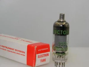 Rare Victoreen Cleveland Ohio 7235 NOS NIB Round Grey Plate Serious Tubes R366 - Picture 1 of 4