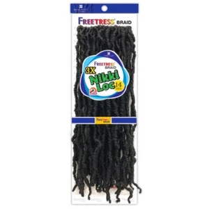 Shake-N-Go Freetress Crochet Braids 3X Nikki Loc 14 Inch Color 1 - Picture 1 of 3