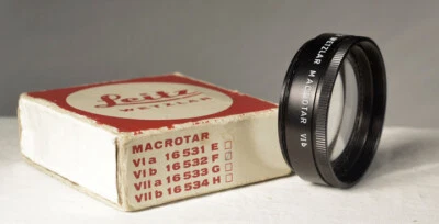 Leica Leitz VI b Macrotar Close Up Lens Filter 16532 F - Image 1 of 4