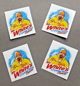 2" x 2" Mr. Whites Crystal Blue Cleaner Vinyl Sticker - Picture 1 of 2