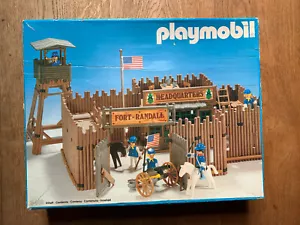 Playmobil Western Fort Randall 3419 con scatola/confezione originale - Foto 1 di 14