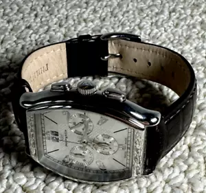 PHILIP WATCH CHRONOQUARTZ 8271965025 50M w/r NEW IN BOX Rare - Picture 1 of 11