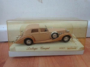 1/43 Solido Alter D'Or - Klassisch Delage Coupe Beige/Brown Druckguss Auto Ref - Bild 1 von 1