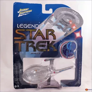 Star Trek Enterprise NX-01 Legends of Star Trek series 1 Johnny Lightning - worn - Picture 1 of 2