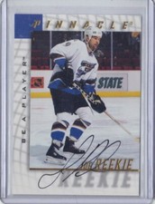 JOE REEKIE WASHINGTON CAPITALS 1997-98 BAP AUTOGRAPHS #136