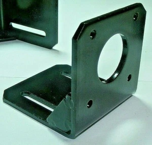x10 METAL NEMA 17 "MOUNT" 42MM STEPPER MOTOR 23MM FRAME BRACKET CNC NEW USA - Picture 1 of 10