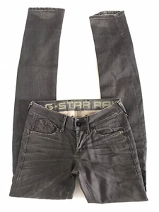 G-Star Raw Corvet Skinny Leg Women's Gray Five Pocket  Size 26 Jeans - Picture 1 of 13