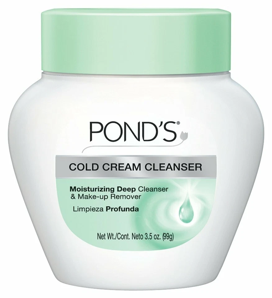 2x Pond's Cold Cream Cleanser 3.5 Oz Each