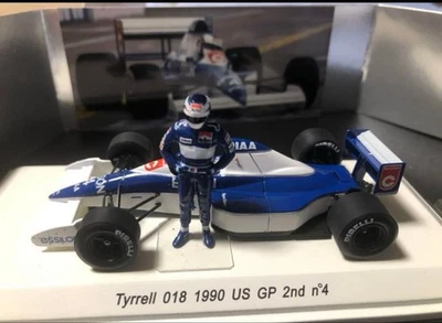 Tyrrell 018 #4 Jean Alesi 1990 F1 American GP 1/43 raro modello - Immagine 1 di 4