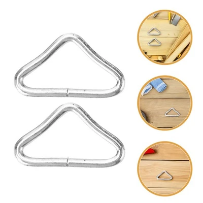  35pcs a triangolo anello con fibbia con fibbia di vagabondo anello triangolo V - Image 1 of 4