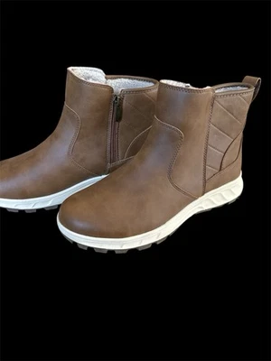 Khombu Dusk 女式靴子 10 码全新带标签人造毛皮衬里 — 第 1/4 张图片