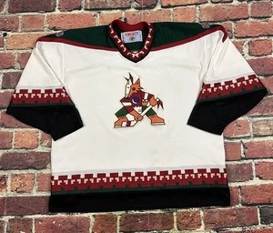 Vintage Phoenix Coyotes Kachina CCM Hockey Trikot weiß NHL Arizona 90s Herren XXL - Bild 1 von 21