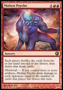 MTG English Molten Psyche NM Foil Scars of Mirrodin - Picture 1 of 1