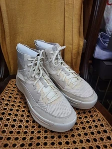 Sneaker media Sorel donna ONA 503 in maglia in gesso/sale marino nuova taglia 9 - Foto 1 di 9