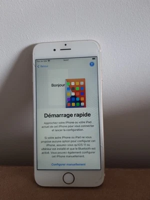 Apple iPhone 6s - 128 Go - Or légère Fissure Ecran. Bloqué  - Photo 1/4