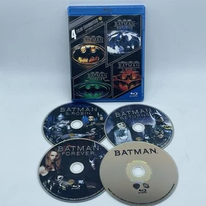 4 Film Favorites: Batman Collection (Blu-ray) Returns Forever Batman & Robin - Picture 1 of 4