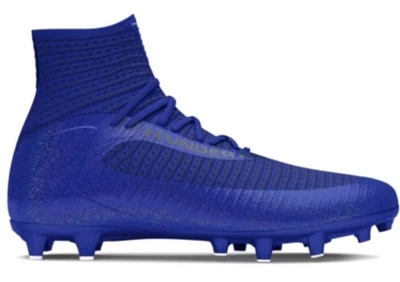 Under Armour Highlight 2 MC Knit Football Cleats Royal Blue 3027304-400 sz 11 - Image 1 of 4