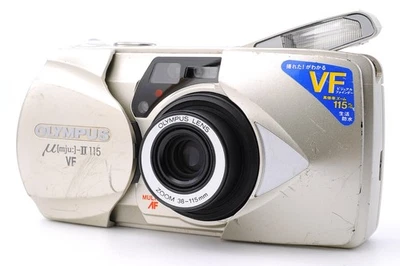 Olympus mju II 115 VF Point & Shoot Film Camera From JAPAN [Tested Exc+5] - Image 1 of 4