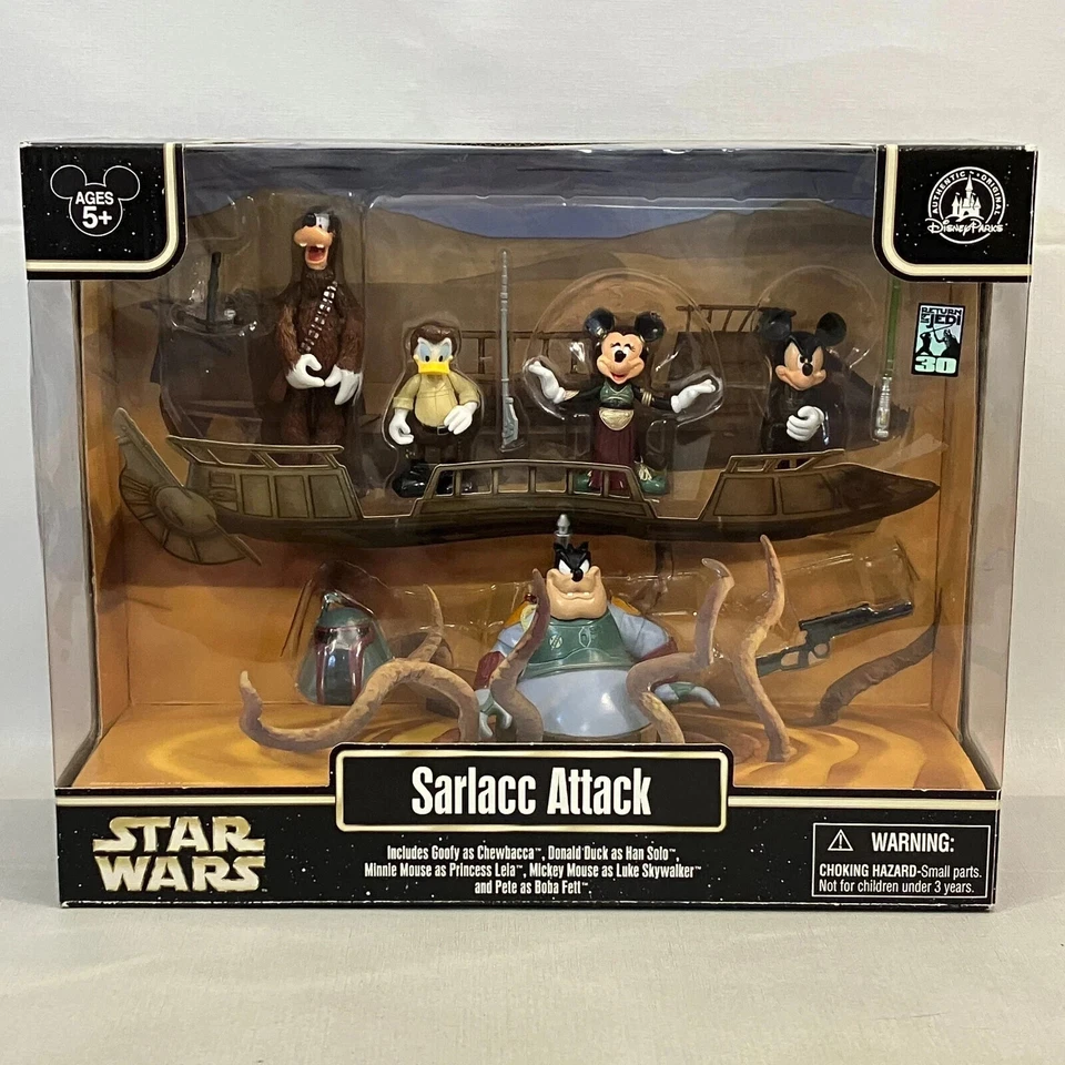Disney World Star Wars Weekend - Sarlacc Attack 5 character Play Set - Image 1 of 4