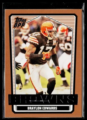 2007 Topps Draft Picks & Prospects #84 Braylon Edwards - Image 1 of 2