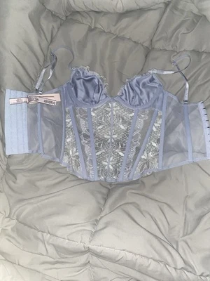 Beautiful Fairy Victoria Secret Women's Corset Lace Button Up Purple xs - Image 1 of 3