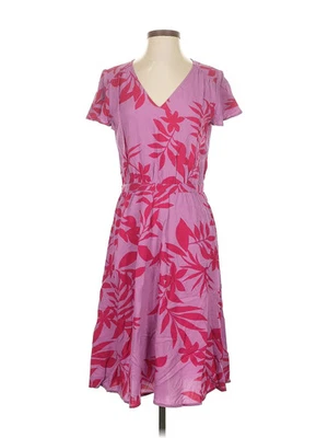 Old Navy Women Pink Casual Dress S Tall - Image 1 of 4