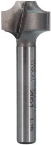 Broca de enrutador de inmersión Whiteside 2051 - 3/16" R X 5/8" A X 1/4" B 1/8" C - Imagen 1 de 1