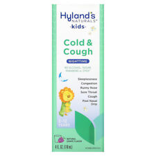 Hyland's 4 Kids, Cold 'n Cough Nighttime Grape Fl., Ages 2-12 - 118ml