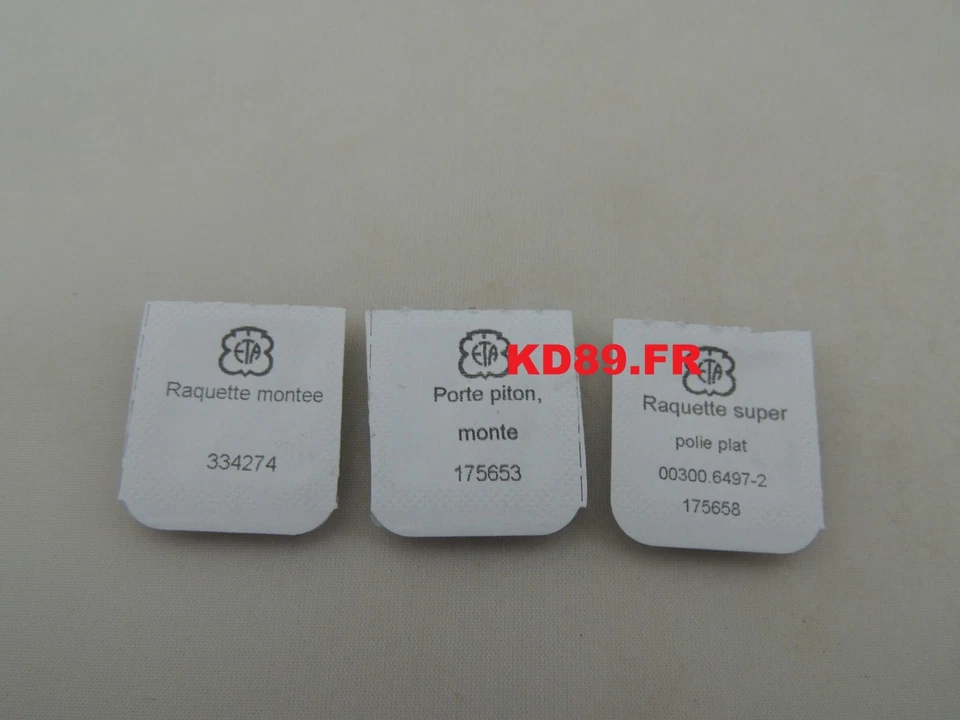 jeux de raquette + piton  303/5 + 375 eta unitas 6497-2 6498-2 - Photo 1/2