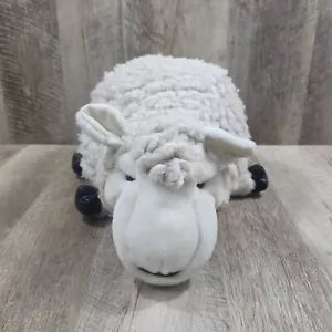 Folkmanis pupazzo mano pecora lana spettacolo pupazzo peluche pile imbottito - Foto 1 di 10