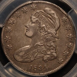 1834 Capped Bust Half Dollar, PCGS XF40, Small Date, Small Letters, Tack Sharp! - Picture 1 of 4