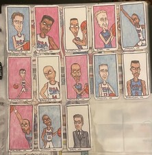 Dream Team Olympics Set Gummy Arts 13 Trading Cards 2021  Jordan Bird Barkley
