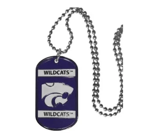 NCAA Siskiyou Ncaa Dogtag Necklaces Kansas Wildcats Cover