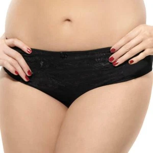 Sculptresse By Panache Rosie Culotte T.44 Negro Floral Bragas Valor Nuevo - Imagen 1 de 4