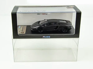 Fujimi 1/43 2011 Lamborghini Aventador Matte Black Diecast Car - Picture 1 of 4