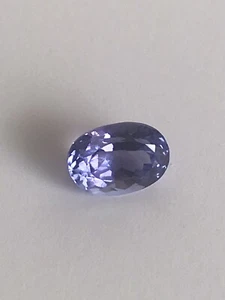 Natural 1.63ct Tanzanite, Oval, VVS, #676 - Picture 1 of 20