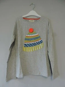 Johnnie B Raglan Hat Logo T-Shirt Grey Age 9-10 Years DH011 EE 06 - Picture 1 of 3