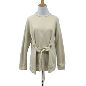 Joseph Sweater Womens S Small Cream Loop Back Tie Front Long Sleeve Ettedgui - Picture 1 of 15