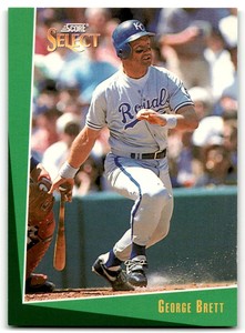 1993 SELECT GEORGE BRETT KANSAS CITY ROYALS #78