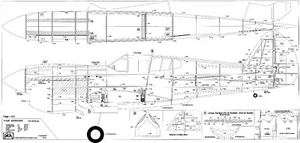 PICA P-40E Warhawk WW2 1/5 Scale Fighter R/C Plane - PLANS + MANUAL ONLY - Picture 1 of 3