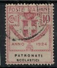 Italy Regno - Sassone Parastatali N.59 Used Cv 190$