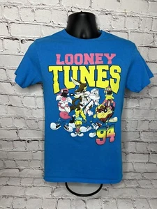 Vintage Looney Tunes 1994 Retro Hip Hop T-Shirt Unisex Size Small Bugs Bunny - Picture 1 of 6