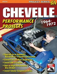 Chevelle Performance Projects: 1964-1972~Project Series Book~LS Swaps~A-arms~NUEVO - Imagen 1 de 1