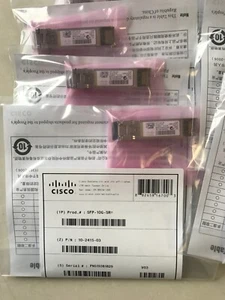 Special Offer Cisco SFP-10G-SR 10G Multimode Fiber Optic Transceiver Module - Picture 1 of 3