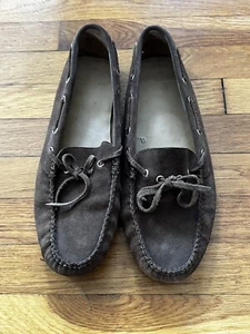 Brooks Brothers Suede Driving Mocs 11.5 - Picture 1 of 4